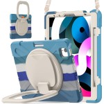 Shockproof Pancerne Etui z Paskiem do iPad Air 10.9 2020/2022 kolorowe