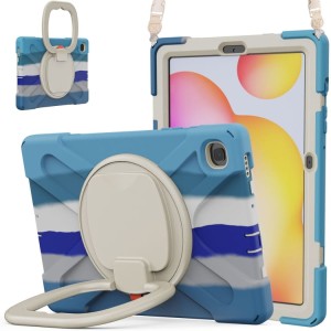 Shockproof Pancerne Etui z Paskiem do Samsung Galaxy Tab S6 Lite