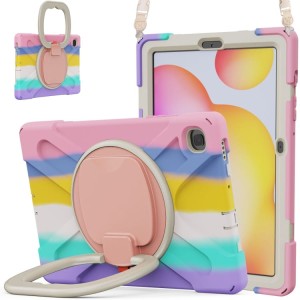 Shockproof Pancerne Etui z Paskiem do Samsung Galaxy Tab S6 Lite