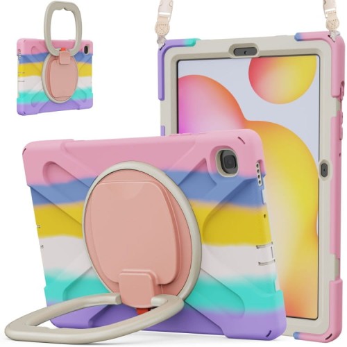 Shockproof Pancerne Etui z Paskiem do Samsung Galaxy Tab S6 Lite