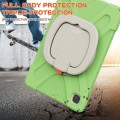 Shockproof Pancerne Etui z Paskiem do Samsung Galaxy Tab S6 Lite zielone