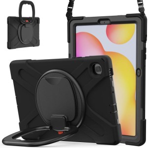 Shockproof Pancerne Etui z Paskiem do Samsung Galaxy Tab S6 Lite
