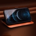 QIALINO Skórzane Etui Pokrowiec do iPhone 12 Mini