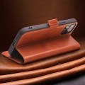 QIALINO Skórzane Etui Pokrowiec do iPhone 12 Mini