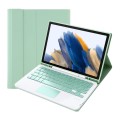 Miętowe Etui Klawiatura TouchPad Samsung Galaxy Tab A8 10.5 2021