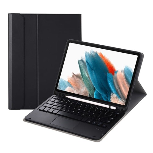Czarne Etui Klawiatura TouchPad do Samsung Galaxy Tab A8 10.5 2021