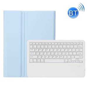 Etui Klawiatura Pen Slot do Samsung Galaxy Tab S7 Plus / Galaxy Tab S7 FE niebieskie