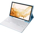 Etui Klawiatura Pen Slot do Samsung Galaxy Tab S7 Plus / Galaxy Tab S7 FE niebieskie