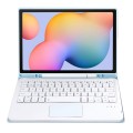 Niebieskie Etui Bezprzewodowa Klawiatura TouchPad Samsung Galaxy Tab S6 Lite