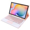 Różowe Etui Bezprzewodowa Klawiatura TouchPad Samsung Galaxy Tab S6 Lite