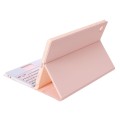 Różowe Etui Bezprzewodowa Klawiatura TouchPad Samsung Galaxy Tab S6 Lite