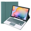 Zielone Etui Bezprzewodowa Klawiatura TouchPad Samsung Galaxy Tab S6 Lite