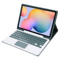 Zielone Etui Bezprzewodowa Klawiatura TouchPad Samsung Galaxy Tab S6 Lite