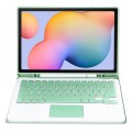 Miętowe Etui Bezprzewodowa Klawiatura TouchPad Samsung Galaxy Tab S6 Lite