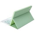 Miętowe Etui Bezprzewodowa Klawiatura TouchPad Samsung Galaxy Tab S6 Lite
