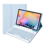 Niebieskie Etui Bezprzewodowa Klawiatura Samsung Galaxy Tab S6 Lite