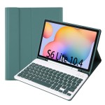 Zielone Etui Bezprzewodowa Klawiatura Samsung Galaxy Tab S6 Lite