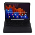Czarne Etui Bezprzewodowa Klawiatura Pen Slot do Samsung Galaxy Tab S8+