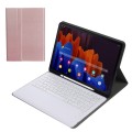 Różowe Etui Klawiatura Pen Slot do Samsung Galaxy Tab S8+