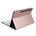 Różowe Etui Klawiatura Pen Slot do Samsung Galaxy Tab S8+