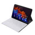 Złote Etui Klawiatura Pen Slot do Samsung Galaxy Tab S8+