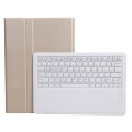 Złote Etui Klawiatura Pen Slot do Samsung Galaxy Tab S8+