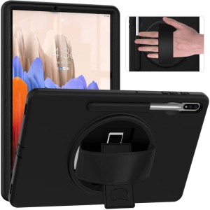 Shockproof  Pancerne Etui Obudowa do Samsung Galaxy Tab S8+ czarne
