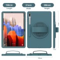 Shockproof Pancerne Etui Obudowa do Samsung Galaxy Tab S8+ niebieskie