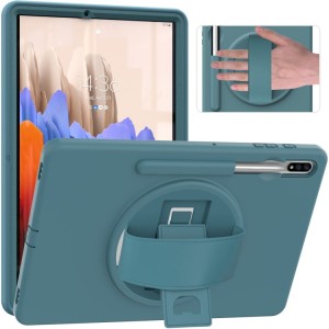 Shockproof  Pancerne Etui Obudowa do Samsung Galaxy Tab S8+ niebieskie