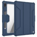 Pancerne Etui Nillkin Bumper Pro do Samsung Galaxy Tab S8+ niebieskie