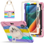 Shockproof  Pancerne Etui z Paskiem do Xiaomi Pad 5 / 5 Pro kolorowe