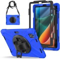 Shockproof Pancerne Etui z Paskiem do Xiaomi Pad 5 / 5 Pro niebieskie