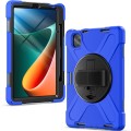 Shockproof Pancerne Etui z Paskiem do Xiaomi Pad 5 / 5 Pro niebieskie