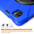 Shockproof Pancerne Etui z Paskiem do Xiaomi Pad 5 / 5 Pro niebieskie