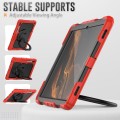 Shockproof Pancerne Etui z Paskiem do Samsung Galaxy Tab S8 Ultra czerwone