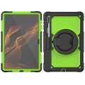 Shockproof Pancerne Etui z Paskiem do Samsung Galaxy Tab S8 Ultra zielone