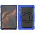 Shockproof Pancerne Etui z Paskiem do Samsung Galaxy Tab S8 Ultra niebieskie
