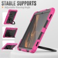 Shockproof Pancerne Etui z Paskiem do Samsung Galaxy Tab S8 Ultra różowe