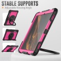 Shockproof Pancerne Etui z Paskiem do Samsung Galaxy Tab S8 Ultra różowe