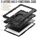 Shockproof Pancerne Etui z Paskiem do Samsung Galaxy Tab S8 Ultra czarne