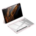 DUX DUCIS TOBY SERIES Smart Cover do Samsung Galaxy Tab S8 Ultra różowe