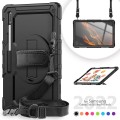 Shockproof Pancerne Etui z Uchwytem do Samsung Galaxy Tab S8 Ultra czarne