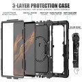 Shockproof Pancerne Etui z Uchwytem do Samsung Galaxy Tab S8 Ultra czarne