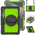 Shockproof  Pancerne Etui z Uchwytem do Samsung Galaxy Tab S8 Ultra zielone