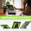 Shockproof Pancerne Etui z Uchwytem do Samsung Galaxy Tab S8 Ultra zielone