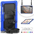 Shockproof Pancerne Etui z Uchwytem do Samsung Galaxy Tab S8 Ultra niebieskie
