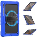 Shockproof Pancerne Etui z Uchwytem do Samsung Galaxy Tab S8 Ultra niebieskie