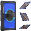 Shockproof Pancerne Etui z Uchwytem do Samsung Galaxy Tab S8 Ultra niebieskie