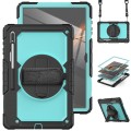 Shockproof Pancerne Etui z Uchwytem do Samsung Galaxy Tab S8 Ultra miętowe