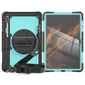 Shockproof Pancerne Etui z Uchwytem do Samsung Galaxy Tab S8 Ultra miętowe